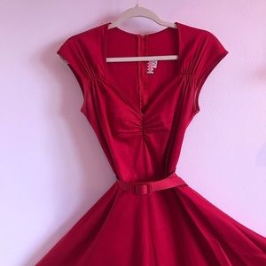 50s style pinup dress
